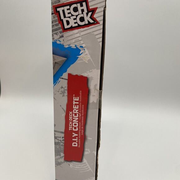 TECH DECK DIY Concrete Reusable Modeling Playset W/Exclusive Enjoi Fingerboard - Picture 9 of 12